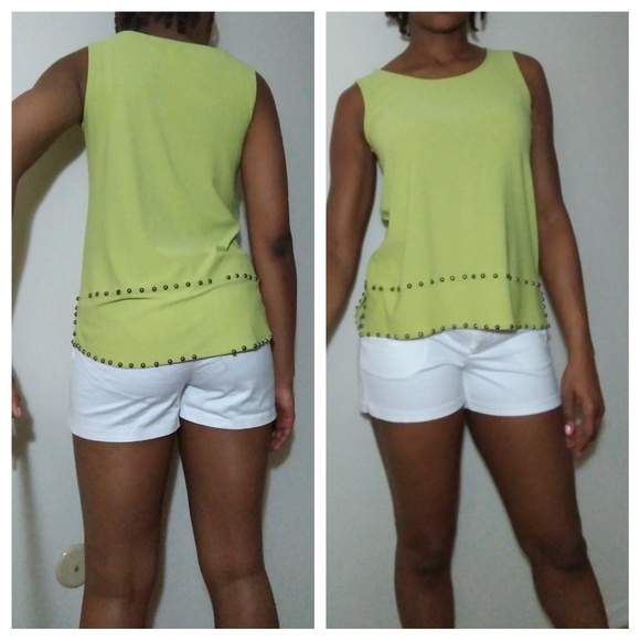 Alfani Tops - Alfani lime green top